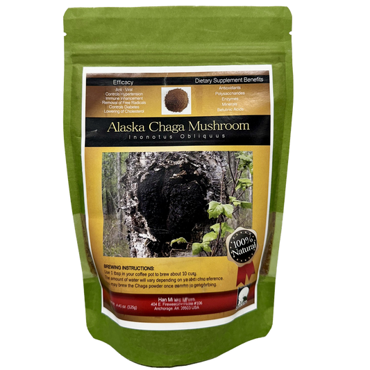 Alaska Chaga Mushrooms 125g