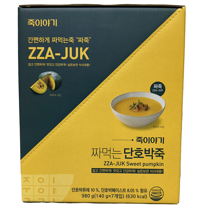 [Jjajuk] Jjajukiyagi Jjajuk Pumpkin Porridge 980g