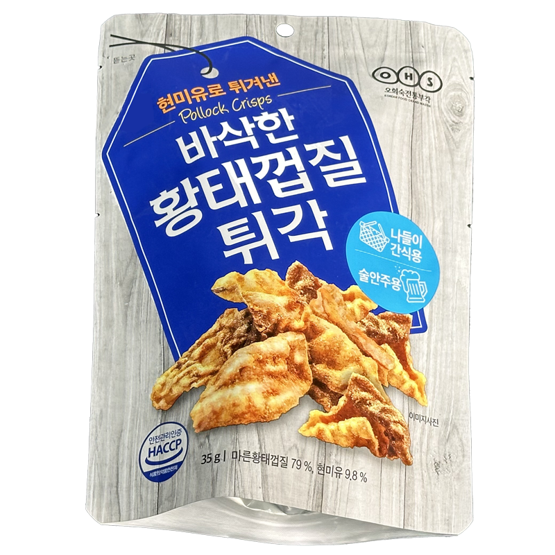 [Sky Bio] Dried pollack skin fried 30g