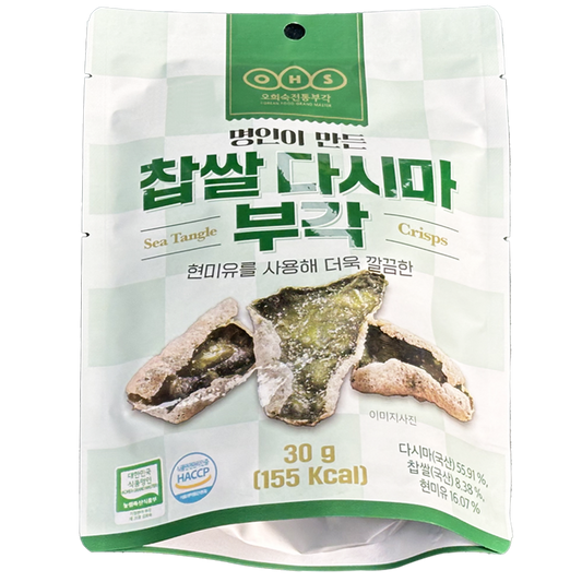 [하늘바이오] 찹쌀 다시마 부각 30g