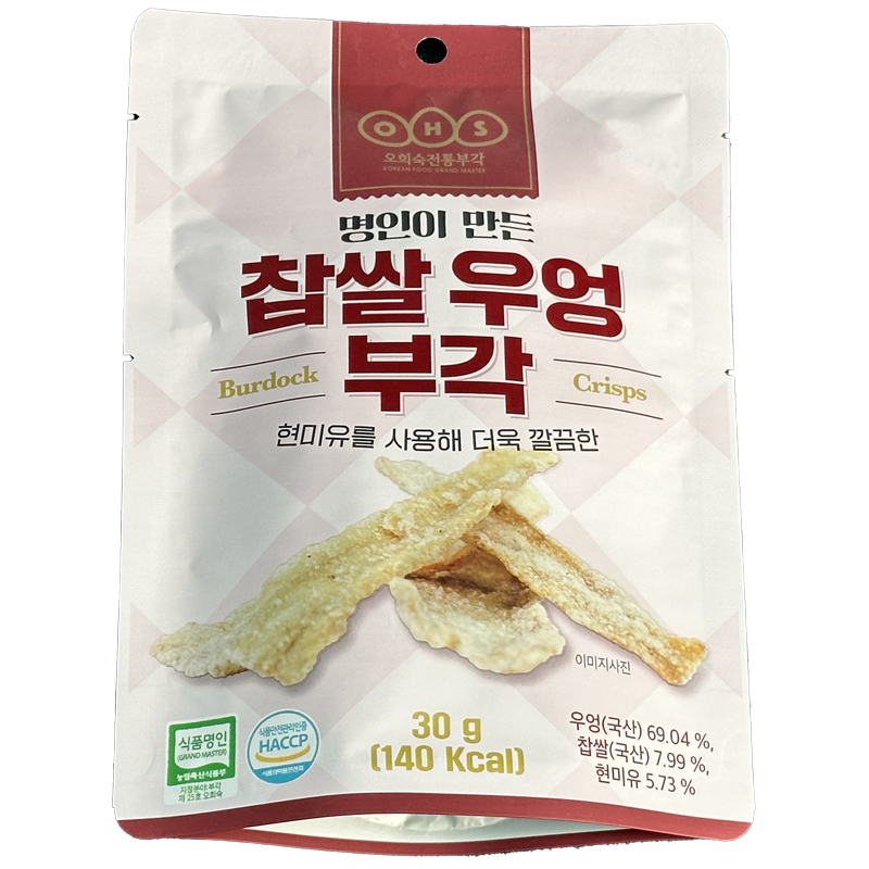 [하늘바이오] 찹쌀 우엉부각 30g