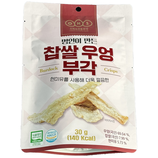 [하늘바이오] 찹쌀 우엉부각 30g