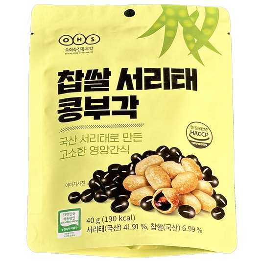 [1+1] 찹쌀 서리태 콩부각 40g