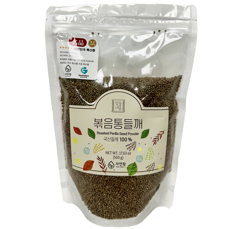 [True smell] Roasted whole sesame seeds 500g