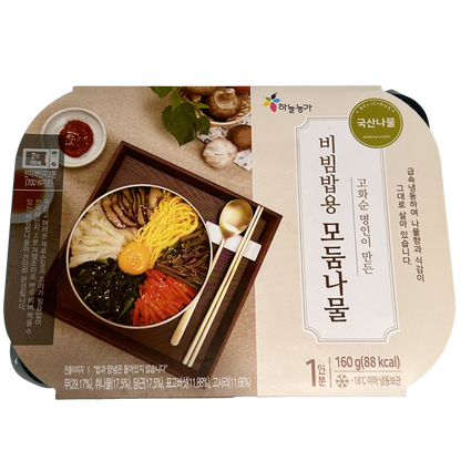 [하늘농가] 비빔밥용 모둠나물160g