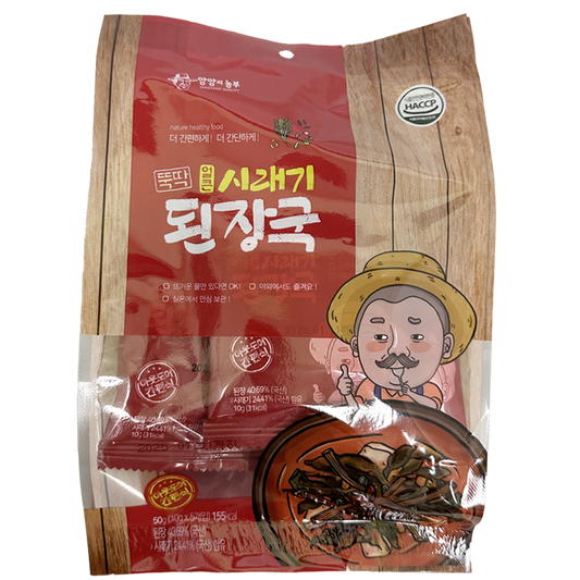 [Donglim Food] Spicy shiitake mushroom soybean paste soup 50g