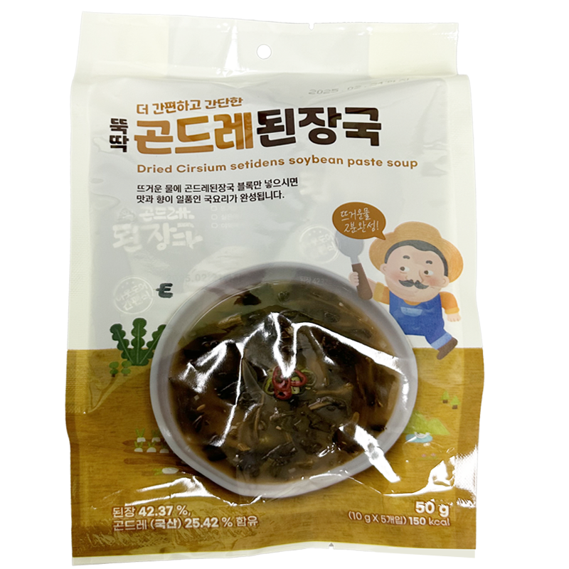 [동림푸드] 곤드레 된장국 50g