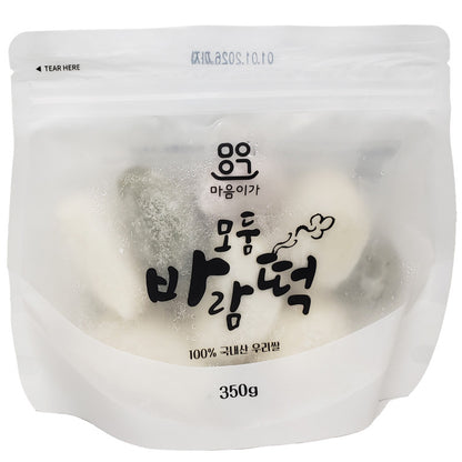 [마음이가] 모둠 바람떡 350g