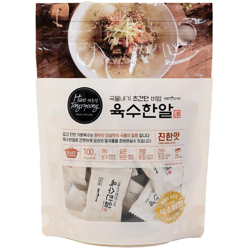 [해통령] 국물내기 초간단 비법 육수한알 -진한맛