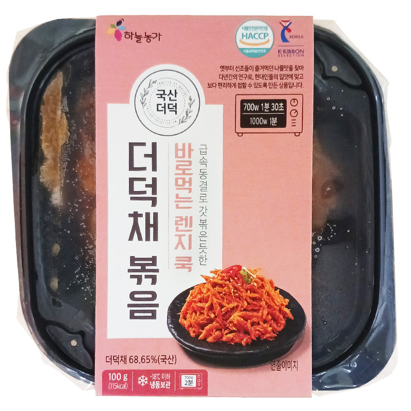 [하늘농가] 더덕채 볶음 100g