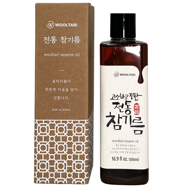 [Fence] Old fragrance village traditional sesame oil 500ml