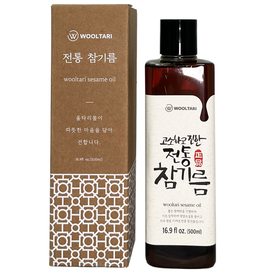 [Fence] Old fragrance village traditional sesame oil 500ml