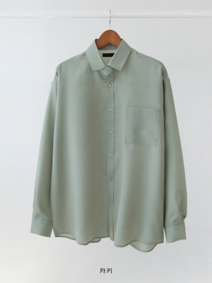 [Pre-Order] TSP - 4 Ellie Pocket Overfit Shirt