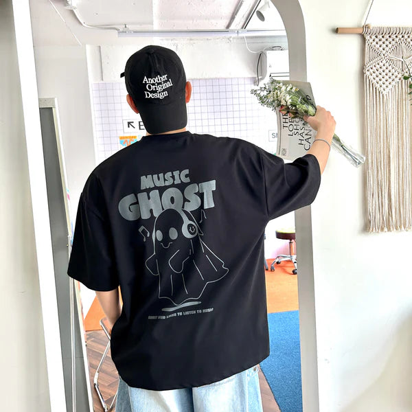 [Pre-Order] TSP - 19 Music Ghost Overfit Short Sleeve T-shirt