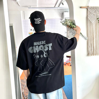 [Pre-Order] TSP - 19 Music Ghost Overfit Short Sleeve T-shirt 