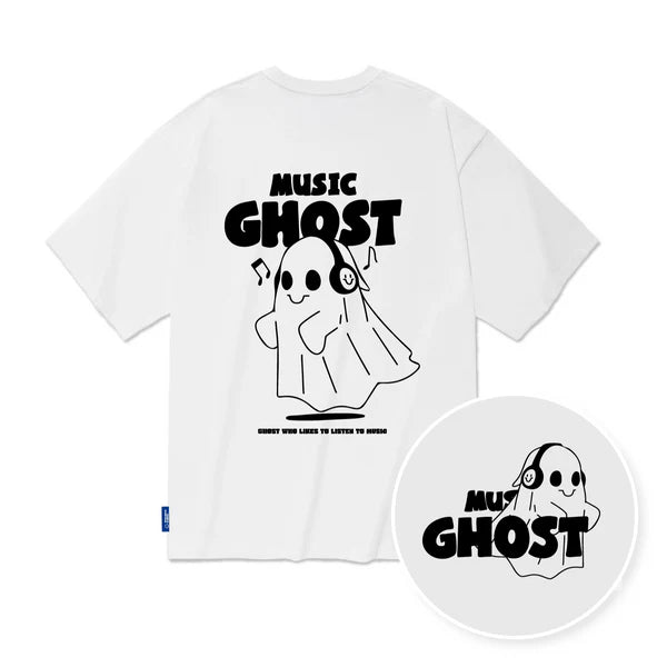 [Pre-Order] TSP - 19 Music Ghost Overfit Short Sleeve T-shirt