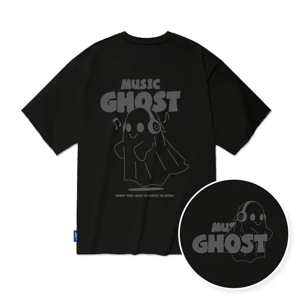 [Pre-Order] TSP - 19 Music Ghost Overfit Short Sleeve T-shirt