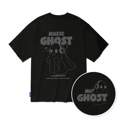 [Pre-Order] TSP - 19 Music Ghost Overfit Short Sleeve T-shirt 