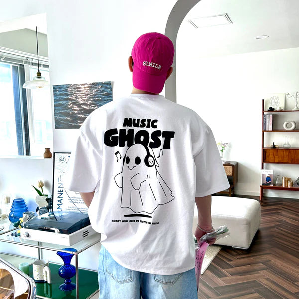 [Pre-Order] TSP - 19 Music Ghost Overfit Short Sleeve T-shirt