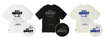 [Pre-Order] TSP - 19 Music Ghost Overfit Short Sleeve T-shirt 