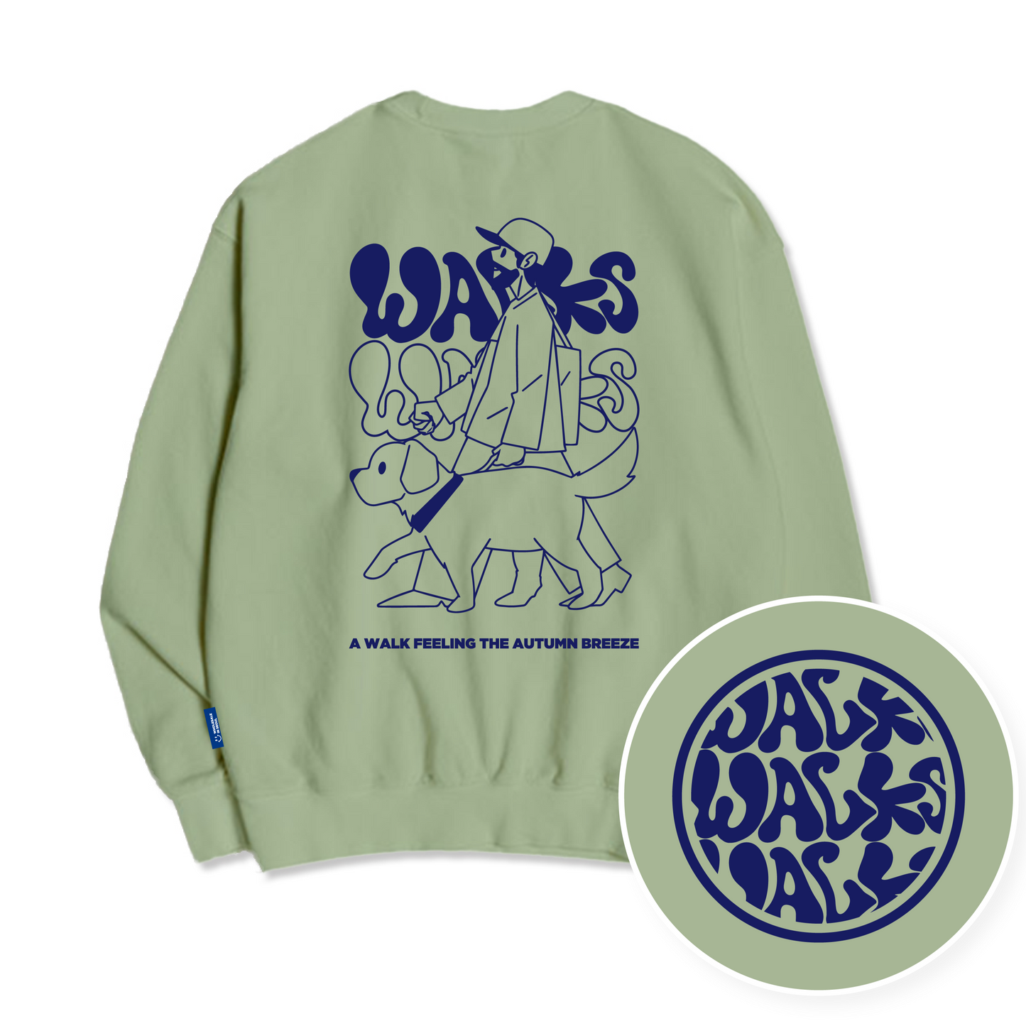 [Pre-Order] TSP - 33 F/W Walking with Dog Sweatshirt