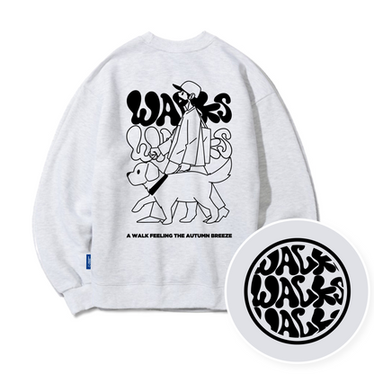 [Pre-Order] TSP - 33 F/W Walking with Dog Sweatshirt