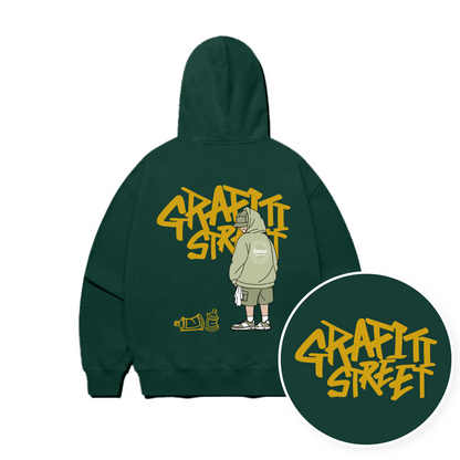 TSP-66 Graffiti Street Fleece-lined Hoodie