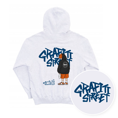 TSP-66 Graffiti Street Fleece-lined Hoodie