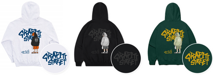 TSP-66 Graffiti Street Fleece-lined Hoodie