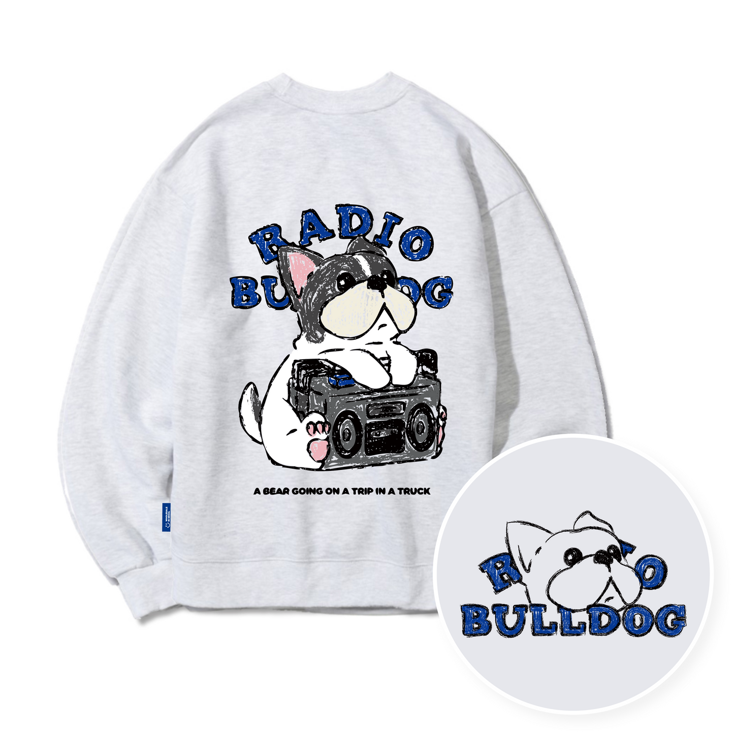 TSP-72 Radio Bulldog Fleece-lined Sweatshirt