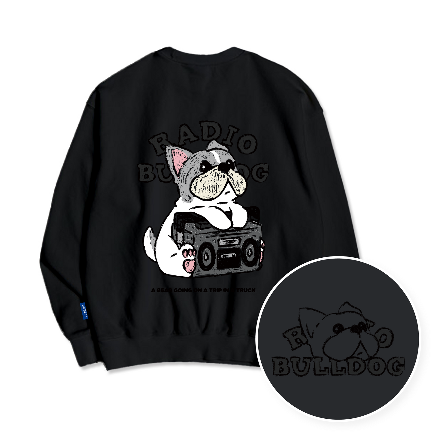 TSP-72 Radio Bulldog Fleece-lined Sweatshirt