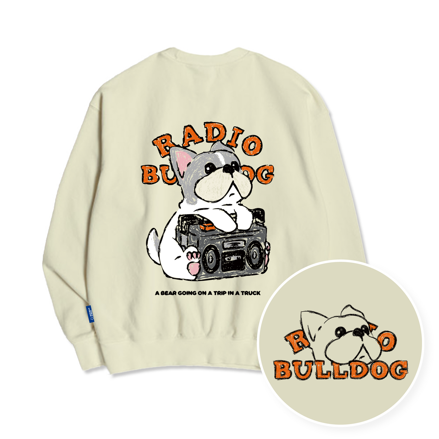 TSP-72 Radio Bulldog Fleece-lined Sweatshirt