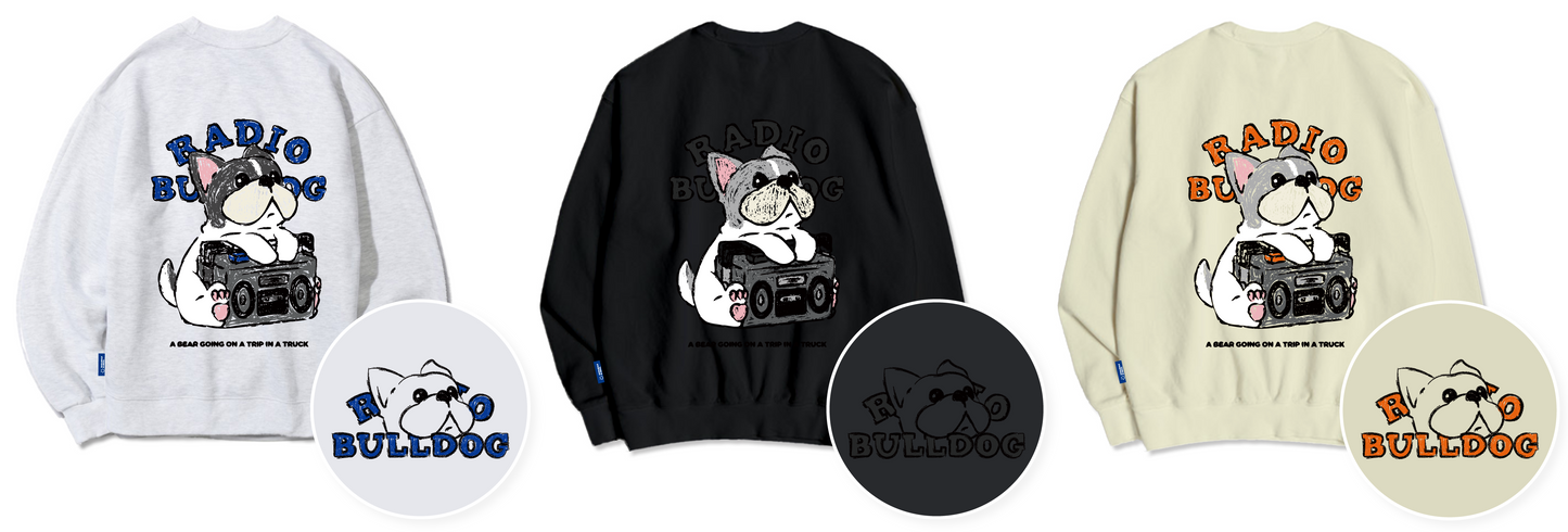 TSP-72 Radio Bulldog Fleece-lined Sweatshirt