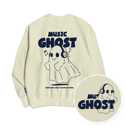 TSP-74 Music Ghost Fleece-lined Sweatshirt