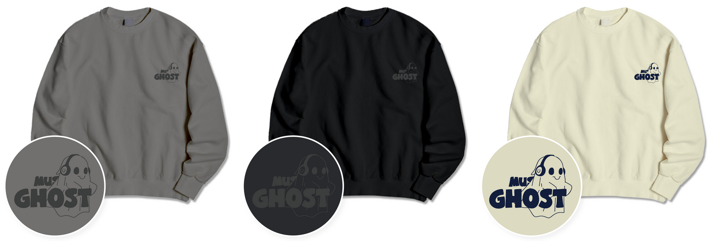 TSP-74 Music Ghost Fleece-lined Sweatshirt