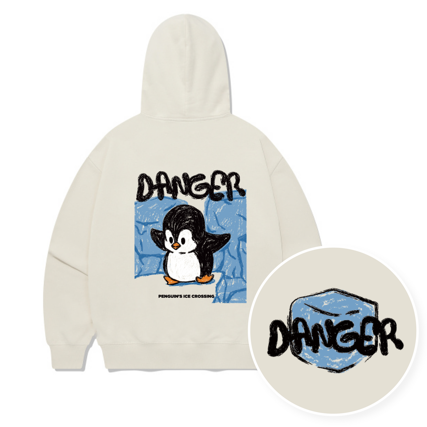 TSP - 84 Danger Penguin Hoodie