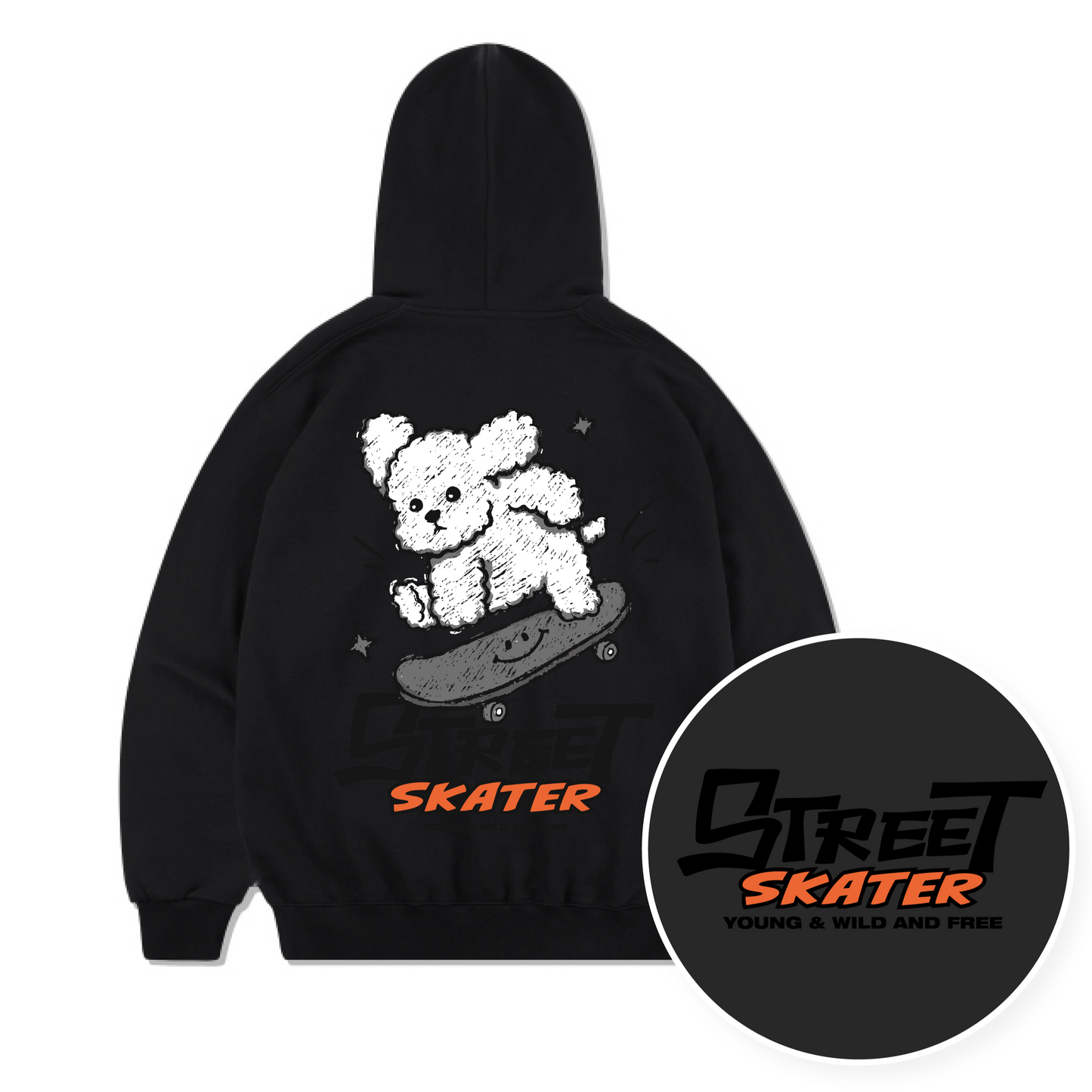 TSP - 85 Skater Poodle Hoodie