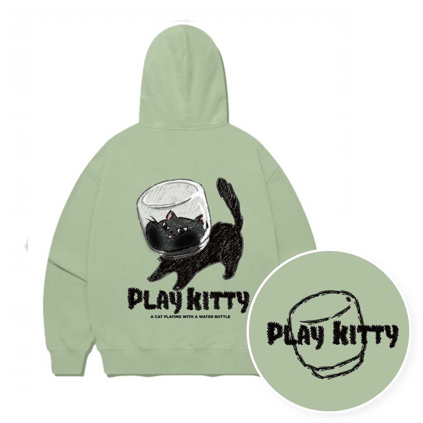 TSP - 91 Play Kitty Hoodie