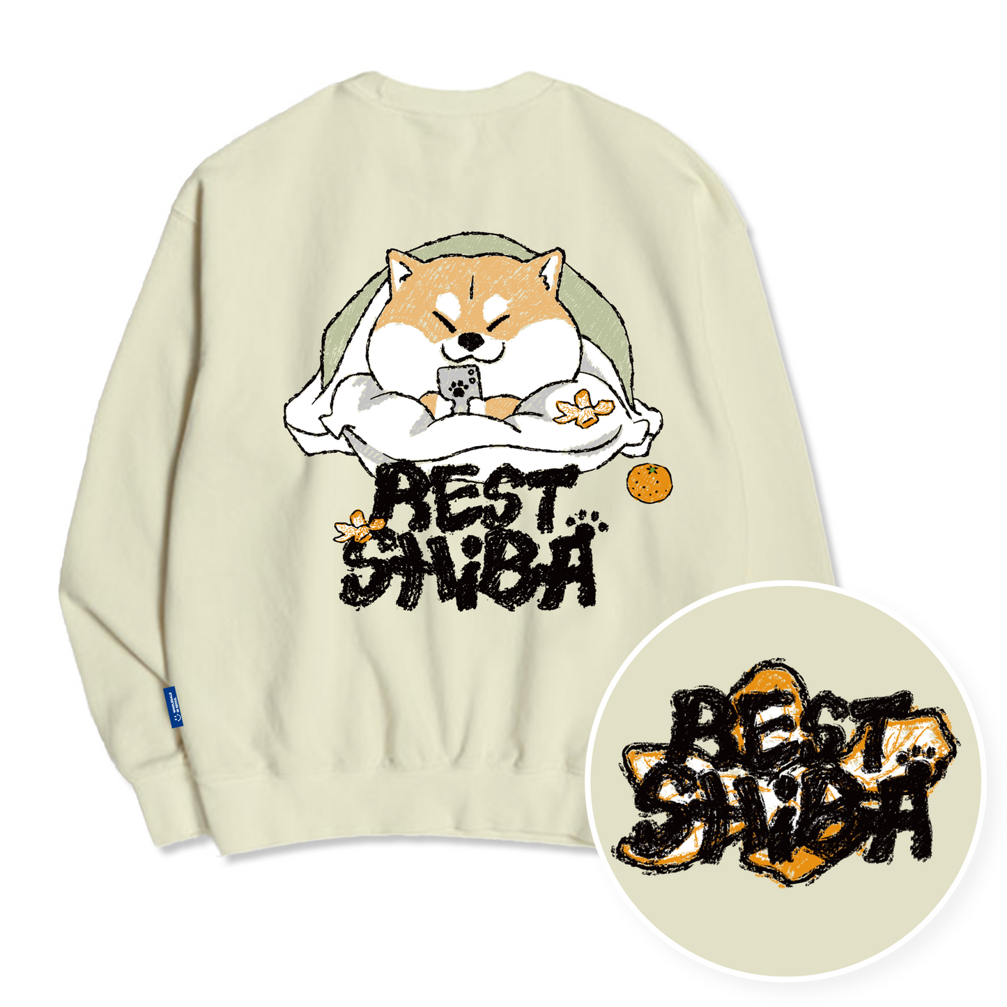 TSP - 97 Shiba Inu under the Blanket Sweatshirt