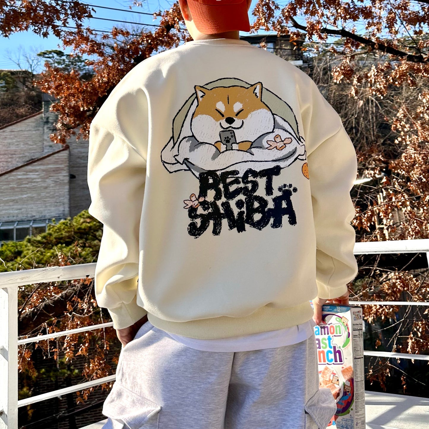 TSP - 97 Shiba Inu under the Blanket Sweatshirt