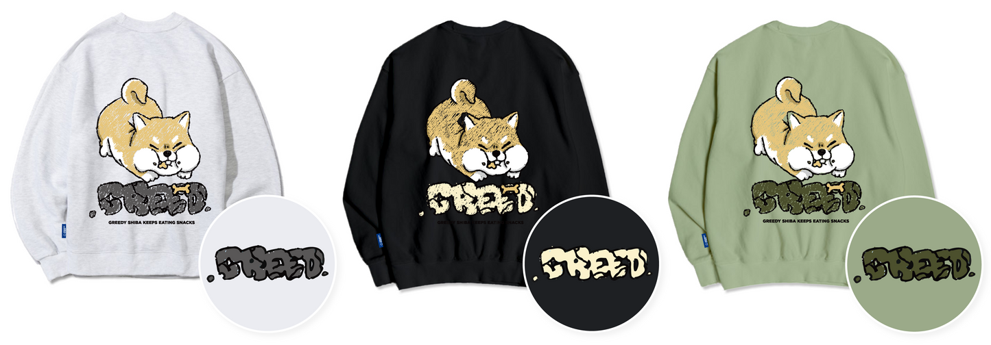 TSP - 98 Greed Shiba Inu Sweatshirt