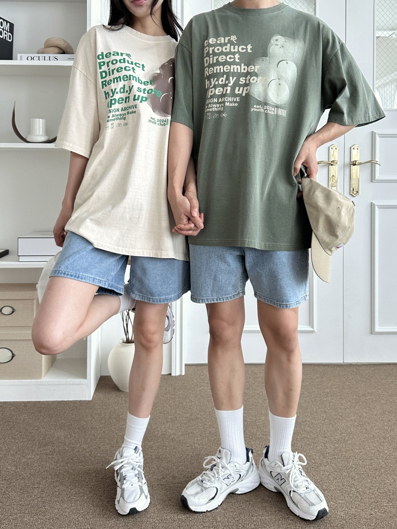 [Pre-Order] TSP - 14 Pigment Jelly Bear Couple Short Sleeve T-shirt