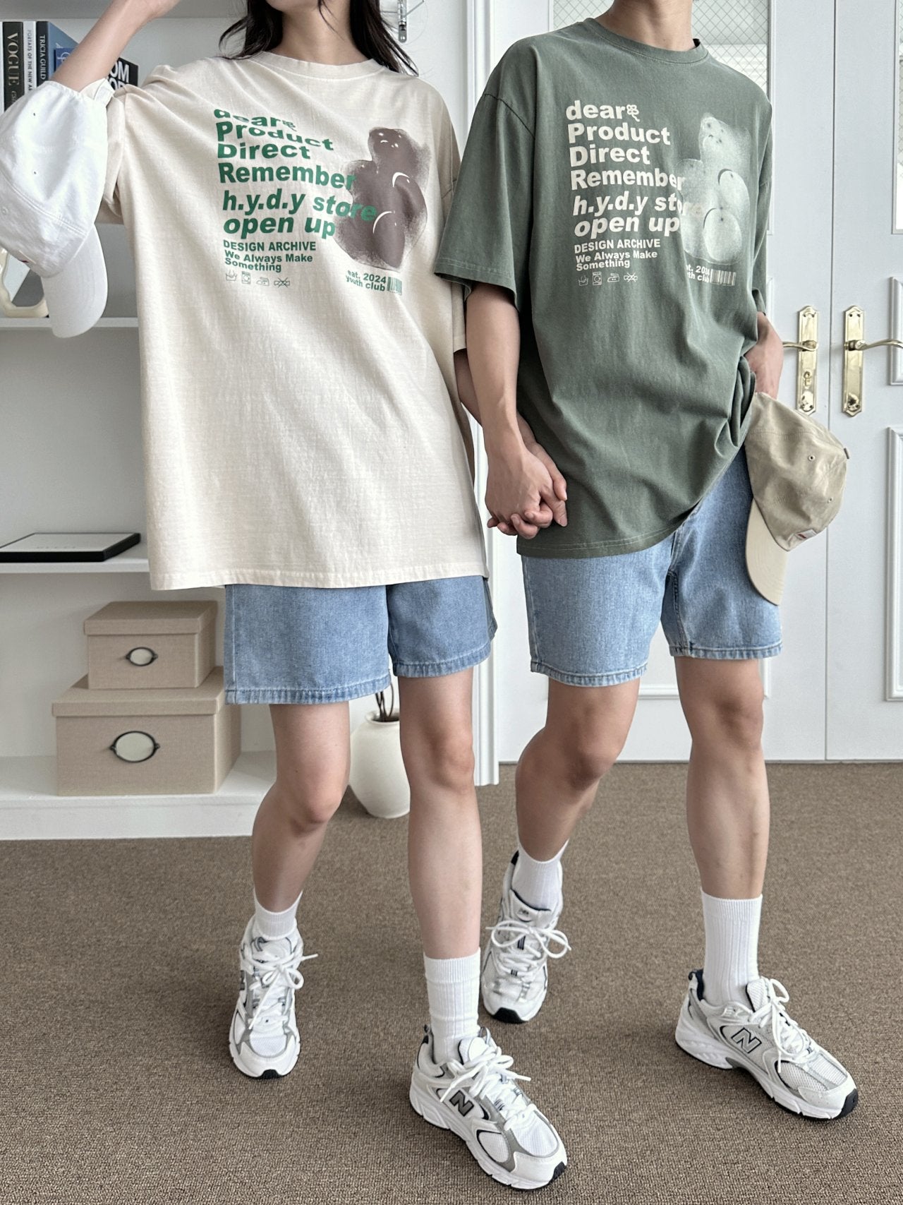 [Pre-Order] TSP - 14 Pigment Jelly Bear Couple Short Sleeve T-shirt